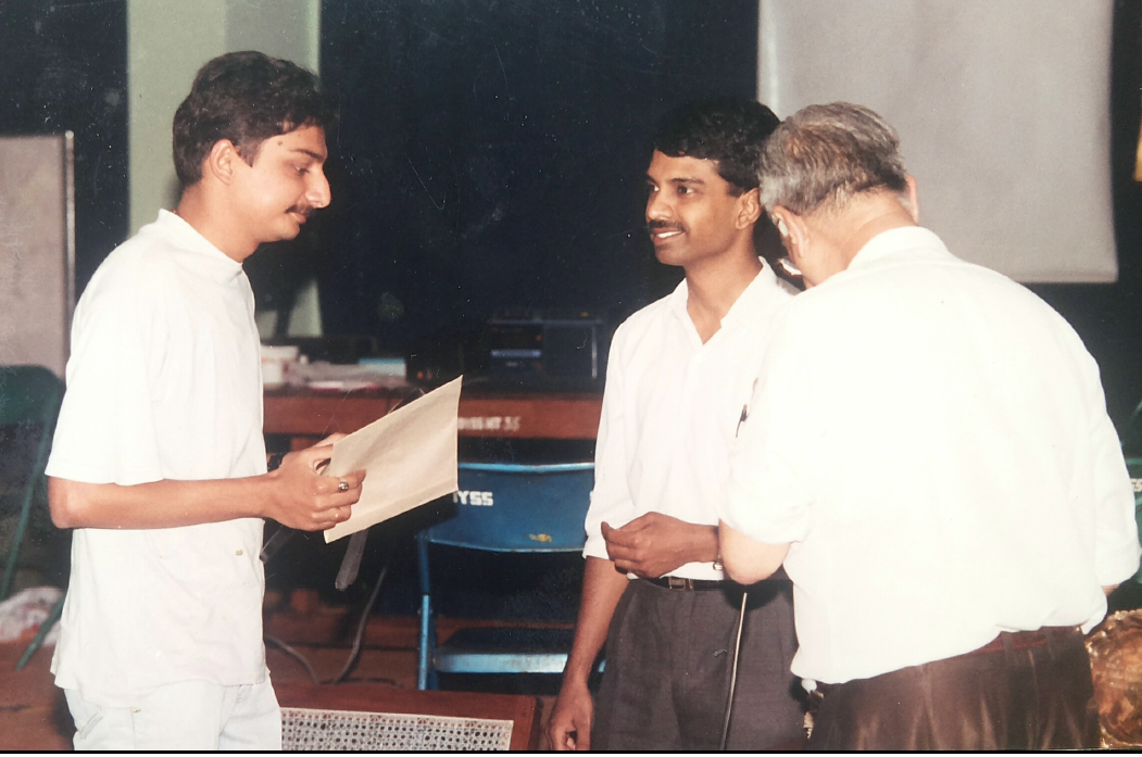 RS Naman at the KQA Anniversary in 1993